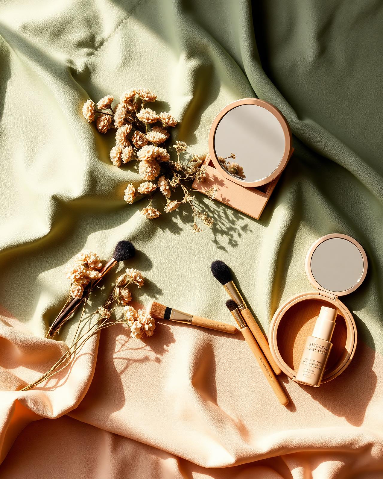 Close-up van zachte, natuurlijk afgewerkte wenkbrauwen — Danaë Cosmetics in Oudenaarde